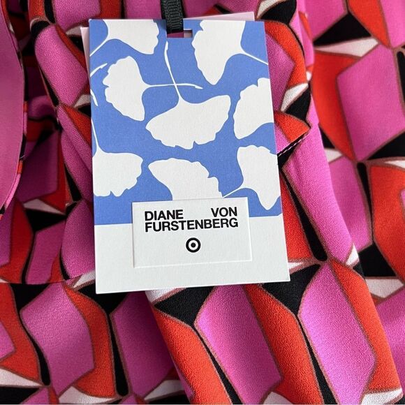 Diane Von Furstenberg Target 90's Style Shift Dress Size 6 NWT! - Picture 8 of 10